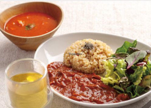 Hayashi rice set at AIN SOPH.Soar in Tokyo