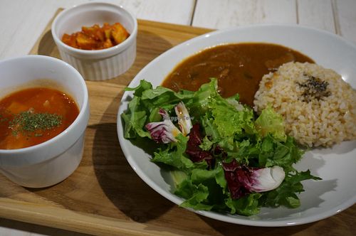 Hayashi rice lunch. at AIN SOPH.Soar in Tokyo