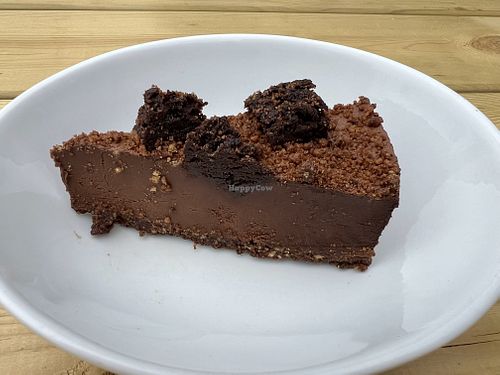 Vegan chocolate torte   at Deli In The Square  in Strathpeffer