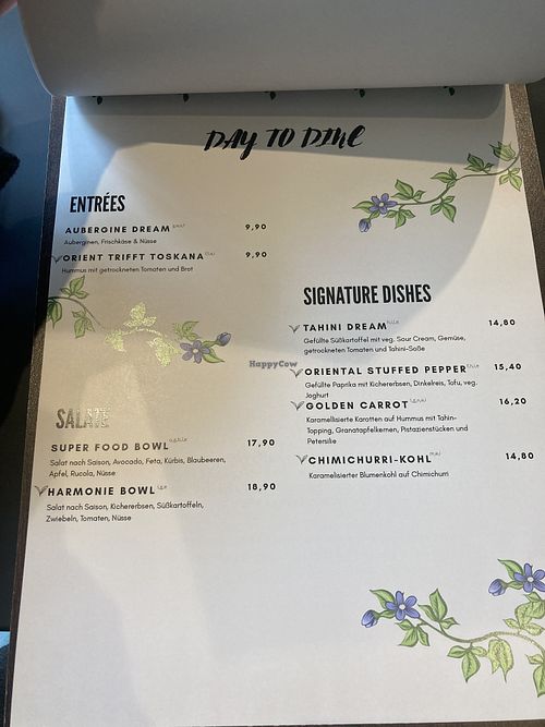 Speisekarte  at Vegabar Restaurant in Sulzbach