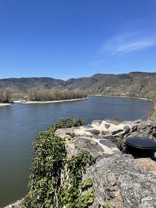 View!  at Hotel Schloss Dürnstein in Duernstein