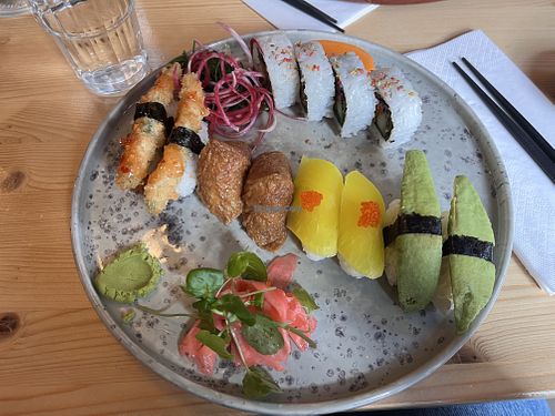 Chef’s choice vegan!  at Naked Fish - Södermalm in Stockholm