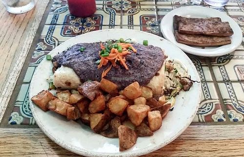 Burrito at Casa Nueva in Athens