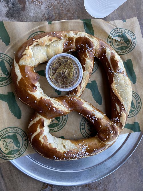Pretzel   at Florida Cracker Monkey Bar in Homosassa