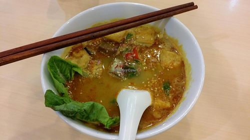 Curry mee at Idealite - Queensbay Mall in Penang