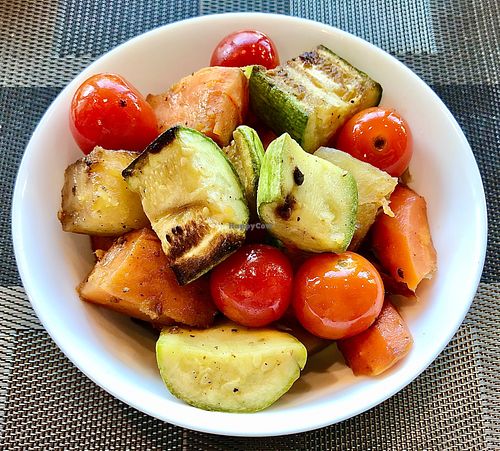 The vegetables! at The Garden in Dubai