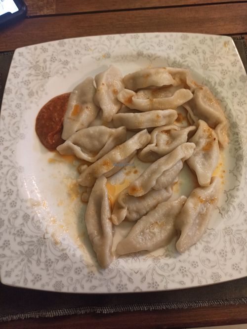 Hummus filled ravioli at Hamurcu - Alsancak in Izmir
