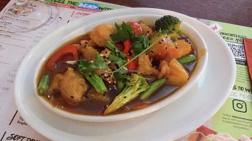 sweet & sour with amazing vegan bites at Banana Tree - Wardour in London