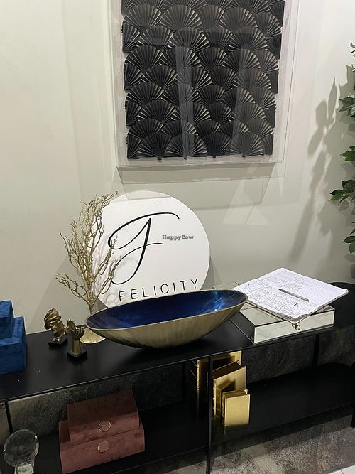 Lobby.  You need to take the elevator up.  When we went, there was gentleman in the lobby who advised us where to go. at Felicity Rooftop Restaurant in Soufriere