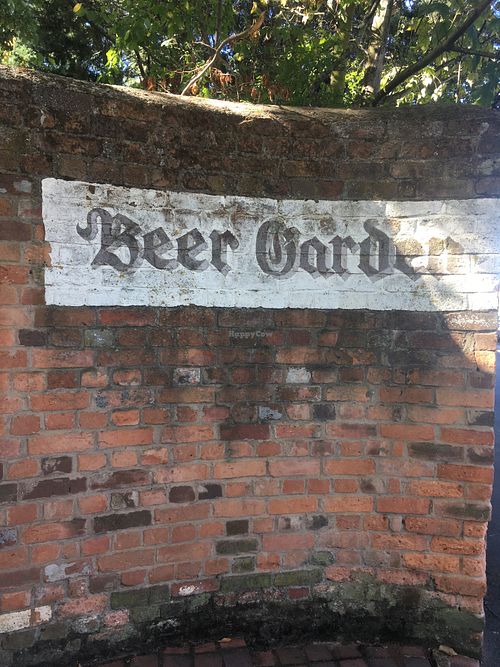 Beer garden entrance  at The Clarendon Arms  in Evandale