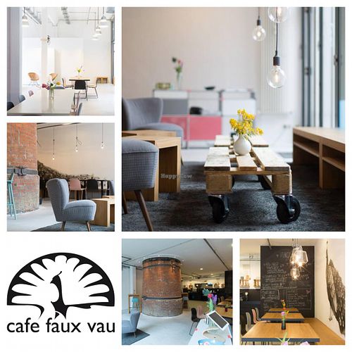 Overview of the café. at Cafe Faux Vau in Hamburg