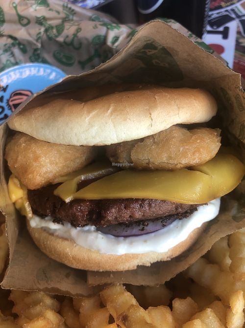 Favorite burger   at Bastard Burgers in Jaerfaella