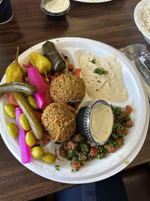 Veggie Platter   at Sahara Mediterranean Cuisine in Lexington