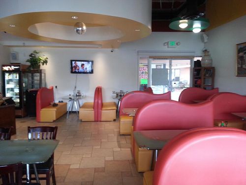 inside at Vegan Cuisine in Fountain Valley
