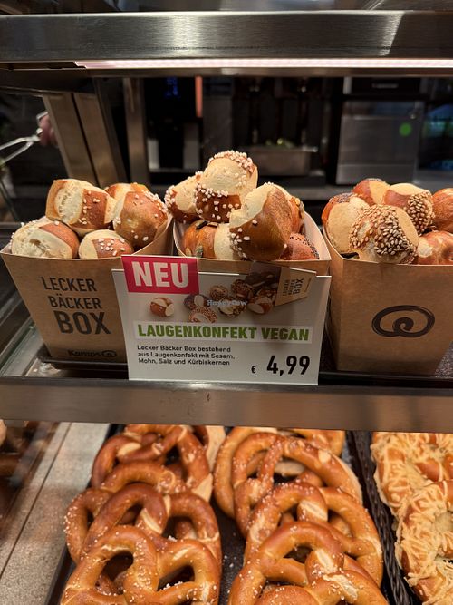 all vegan  at Kamps - Hbf in Cologne