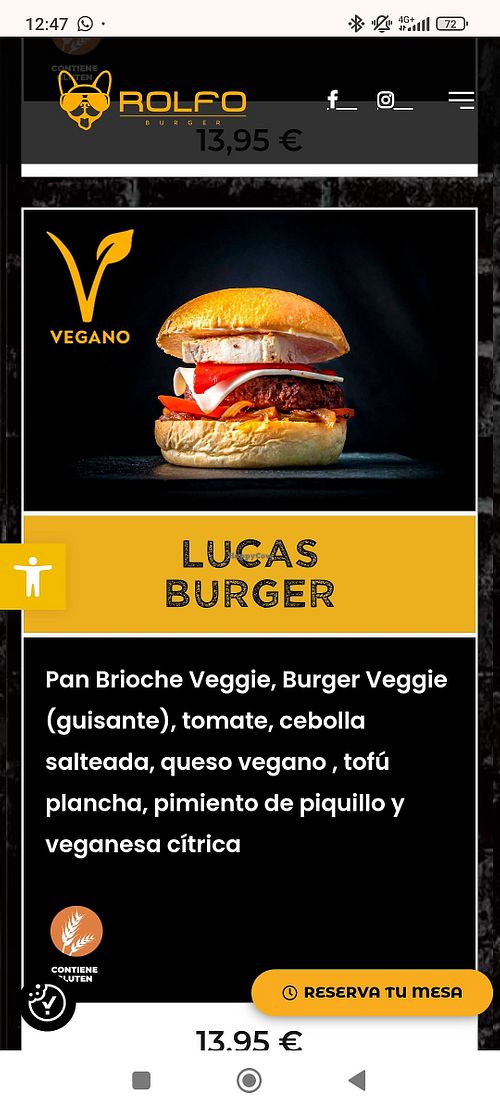  at Rolfo Burger in Murcia