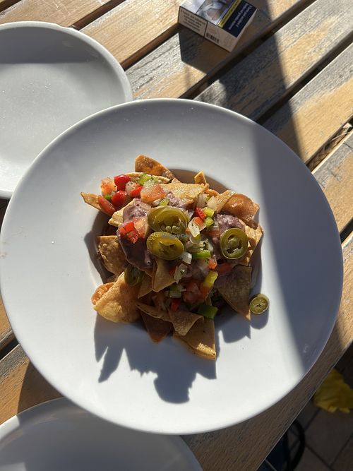 Nachos 🌱   at Tacos Kings in Rome