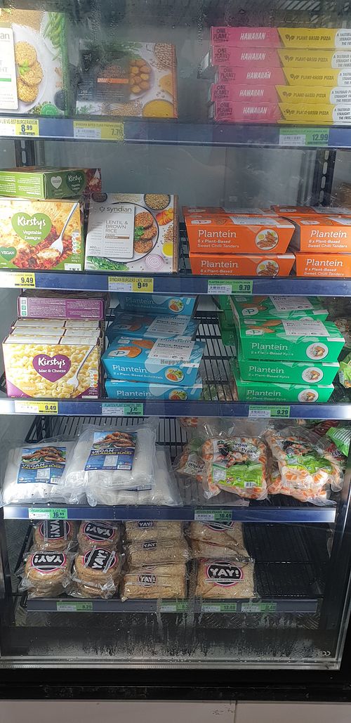 Yay pies and other frozen items at Williamson's FoodWorks in Gisborne