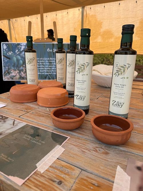 EVOO Bottles at ZAY in Doha