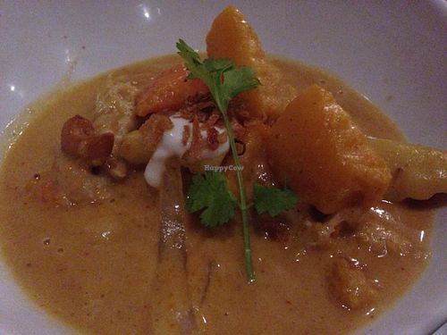 Massamun curry with chicken at Drink Art in Atlanta