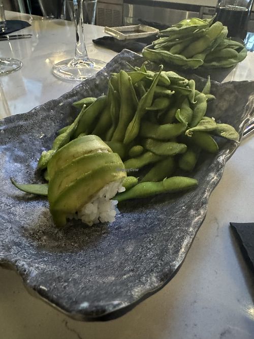 Avocado sushi  at Legal Sea Foods - Long Wharf in Boston