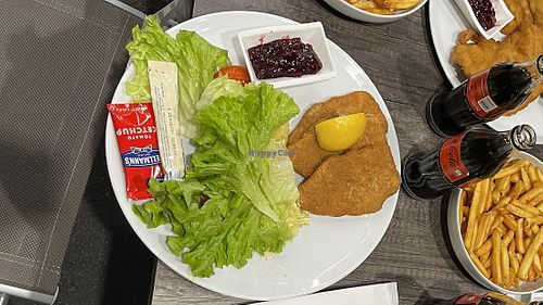 Vegan schnitzel  at Das Schnitzerl in Innsbruck