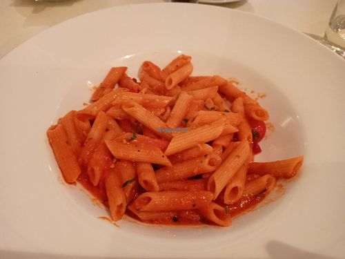 Penne All Arrabiatta at Vivido Bar & Restaurant in Harrogate