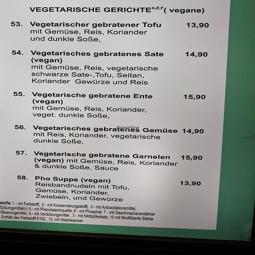  at Asia Restaurant in Neustrelitz