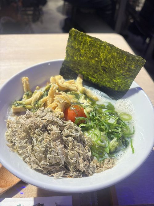   at MOON and BACK Ramen Bar Kobe in Kobe