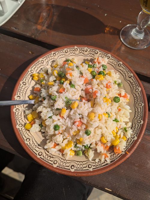 Risotto, simple but tasty and around 5 euros at Hotel Mursal - Хотел Мурсал in Selo Yagodina