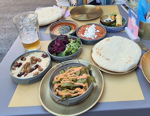 Mezze at Micapita in Milan