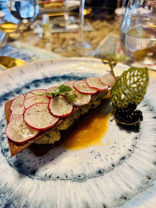 Croustillant of Sea  at La Cave in Pasadena