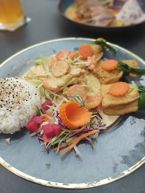 Gefüllte Tofutaschen ...sehr lecker at VIET Vegan  in Elmshorn