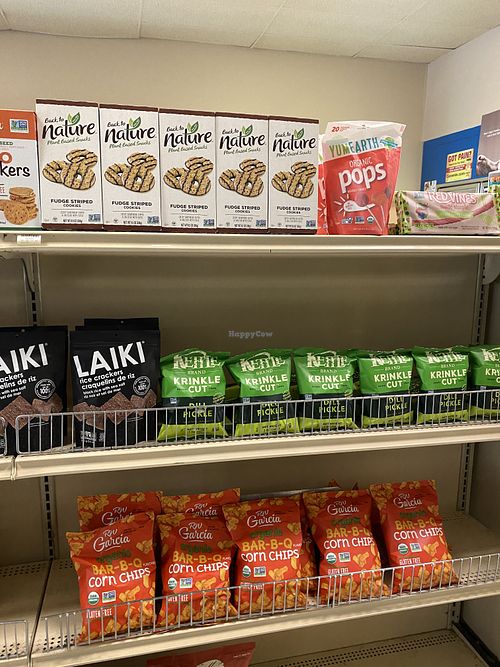 Minimal Snacks in Snack Aisle  at Village Health Foods in Modesto