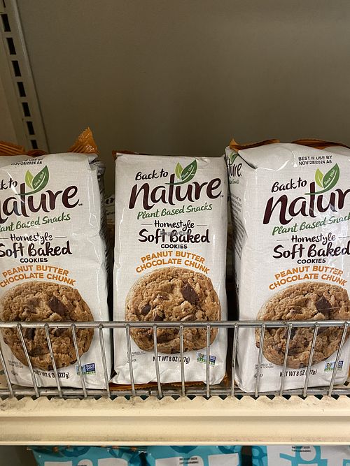 Back to Nature Cookies - These Looked Yummy  at Village Health Foods in Modesto