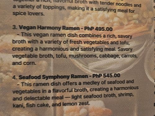 make sure to say you don't eat eggs when ordering at House of Aina in Los Banos