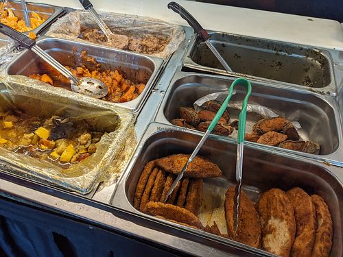 Buffet entrees & sides at ELife in Washington