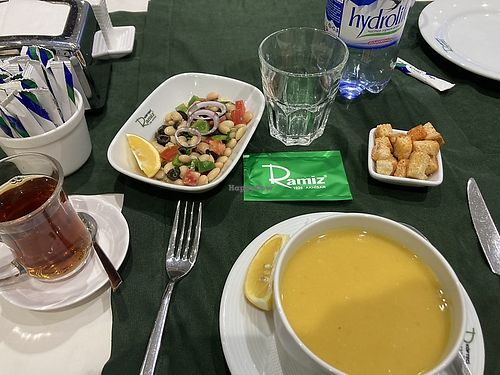 Vegan soups   at Köfteci Ramiz - Magic City in Tashkent