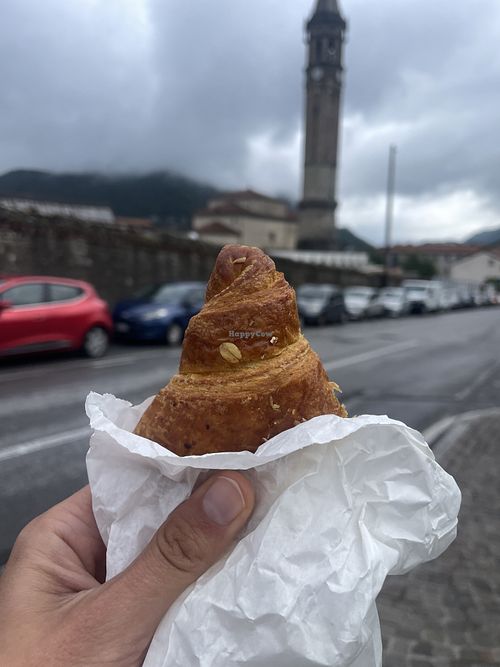 Vegan plain croissant available   at Pasticceria Pontiggia Di Esposito Pietro Corrado in Lecco