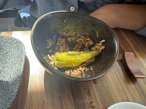 Pepper with crispy onions  at OMAKAI in Doral