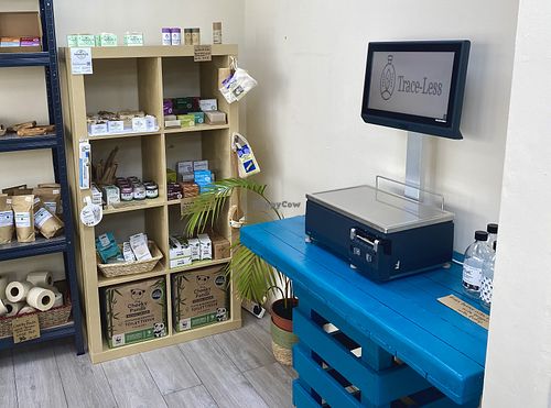 Weighing station  at Trace-Less in Brixham