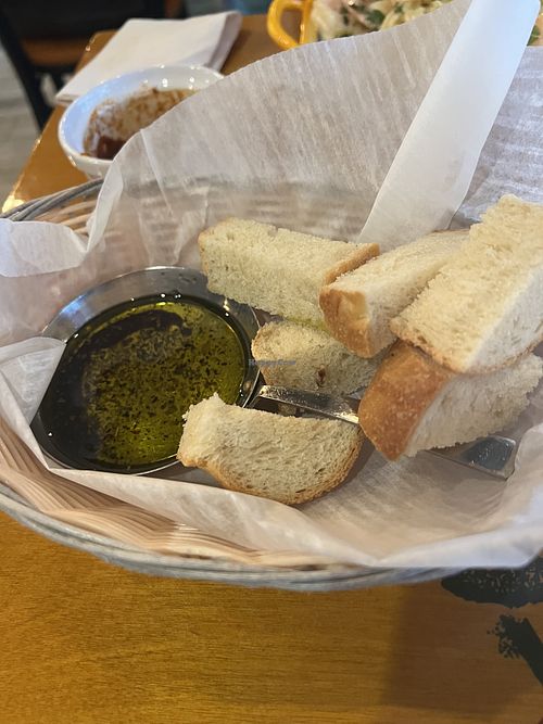 Bread and dip for the table  at The Italian Joint  in Kissimmee