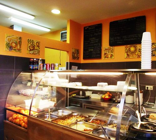 Inside Soupateria - food bar at Soupateria - Garibaldi in Sofia