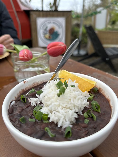 Veganer Bohneneintopf aus Brasilien   at Café do Brasil  in Wenningstedt-braderup