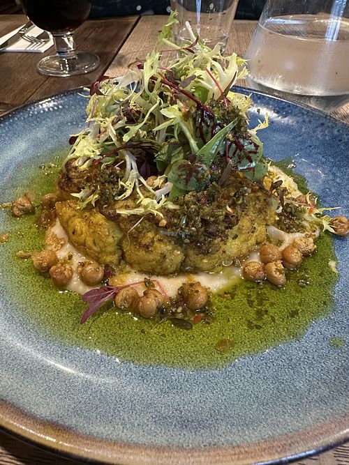 Cauliflower steak  at The Wellington Heifer  in Northallerton