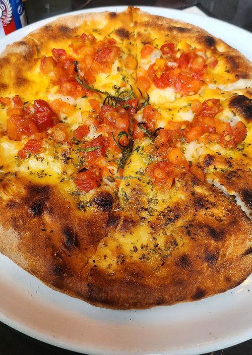Pizzabrot at L'Osteria in Baden Baden
