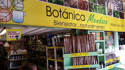 health store at market at Mercado Miguel Hidalgo in Tijuana