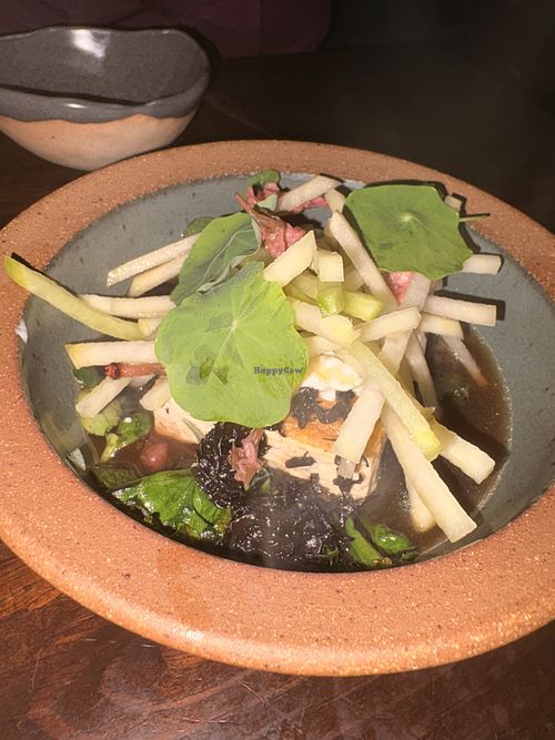 Tofu entree  at Deer Mountain Inn in Tannersville