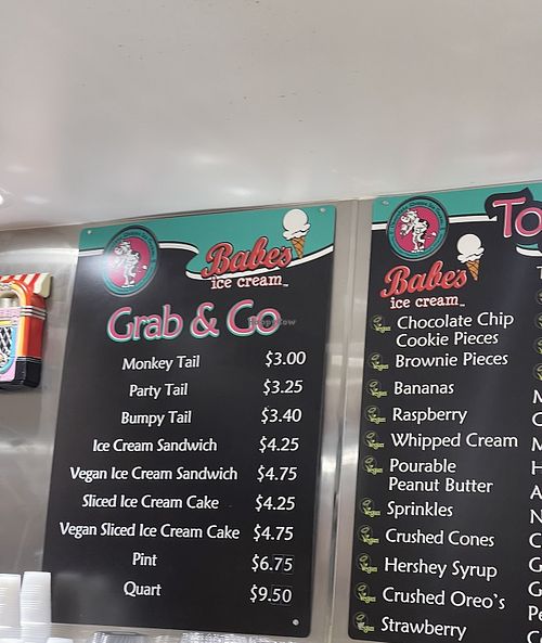 Vegan ice cream sandwiches   at Babes Ice Cream in Milwaukee