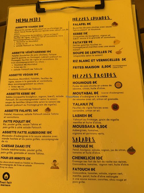   at Restaurant Zaaki in Marseille